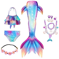 63 комплект из трех предметов «русалка» + гирлянда + колье-рыба