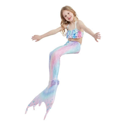 Летняя детская юбка, купальник, крой «рыбий хвост»