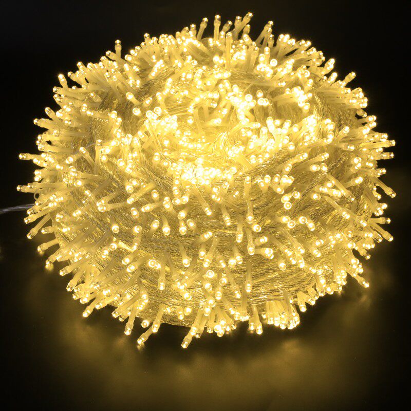 Flash lights full of star LED starlights decorated lighting engineering lamps Christmas day around tree arrangement