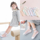 Childrens pha lê Socks Summer mỏng cô gái Ice Stocking bé chúa ren ren Socks Thin Baby Socks Slim Baby Socks.