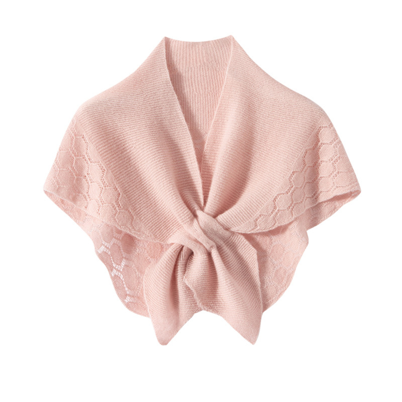 Cashmere Shawl for Women 100% Pure Cashmere Spring, Autumn and Winter New Style Neck Protection Hollow Perforated Fashionable Knitted Warm Shawl Cashmere Shawl for Women 100% Pure Cashmere Spring, Autumn and Winter New Style Neck Protection Hollow Perforated Fashionable Knitted Warm Shawl