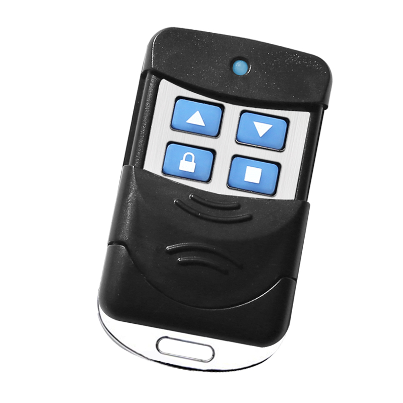 super compatible for torture electric roll door remote control roll brake telescopic door key garage control metal remote control 433