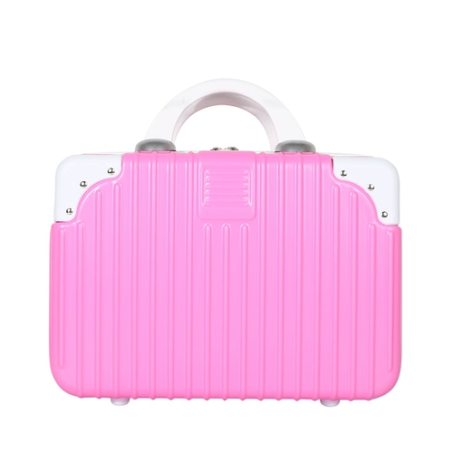 Портативный чемодан, коробка, портативная маленькая сумка-органайзер, сумка, в корейском стиле, 14 дюймов