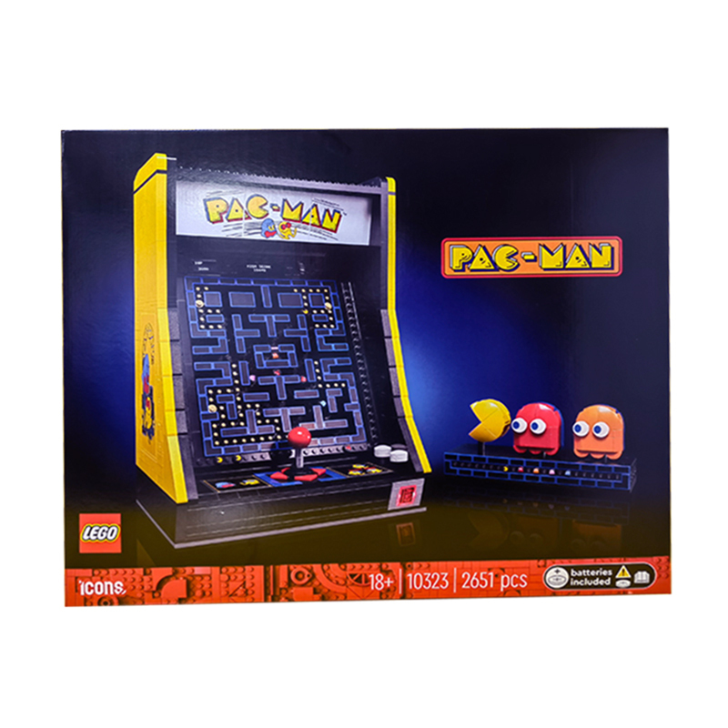 Lego 10323 Pac-Man Game Console Icons Series New Product Children's Boys' Assembly Toy Gift