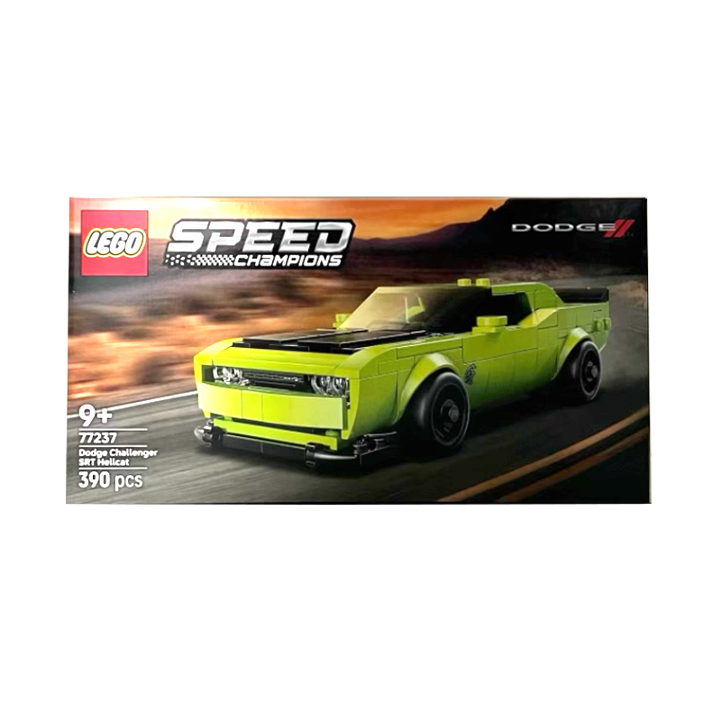 Lego 77237 Dodge Challenger Srt Hellcat Sports Car Toy