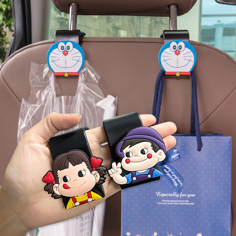 Car hook multi-function seat backrest car cute car interior supplies decoration full rear storage