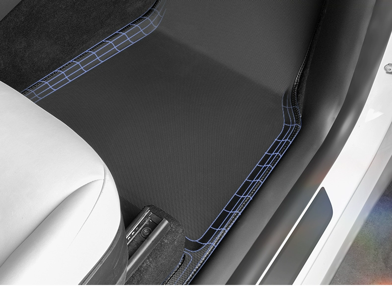Thích hợp cho thảm sàn đặc biệt Tesla Model3Y Thảm sàn được bao quanh hoàn toàn theo mô hình phụ kiện sửa đổi xe tpe nước hoa treo xe ô tô