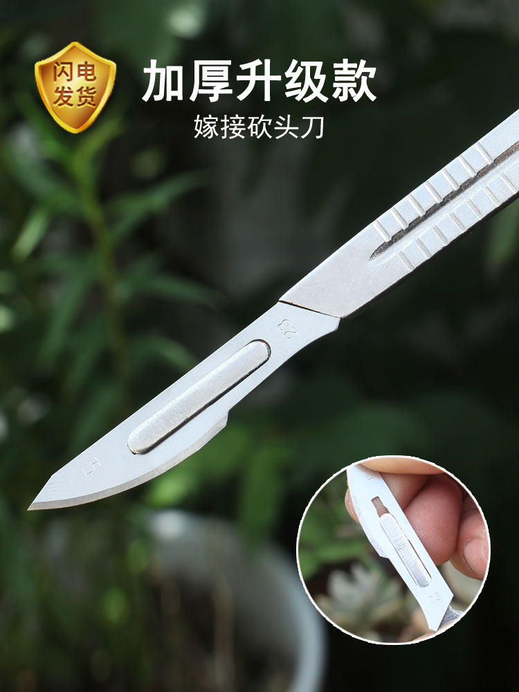 艺术秀园艺多肉砍头刀嫁接刀组合,如何让你的植物焕新颜?-芽接刀-淘宝好物网