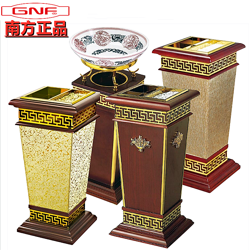 South GPX-82A Baosteel Diamond Ash Barrel Floor European-style Hotel Lobby Vertical Elevator Stomp Bin commercial 