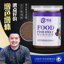 Help star Blue hanging gold hanging sea water fish feed clown fish cichlid fish fish fish food ornamental fish opening sinking fish food