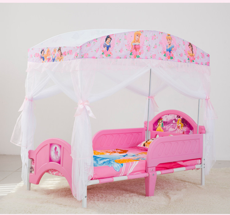 Delta stitching simple cartoon child baby crib infant mosquito net cover princess yurt mosquito net