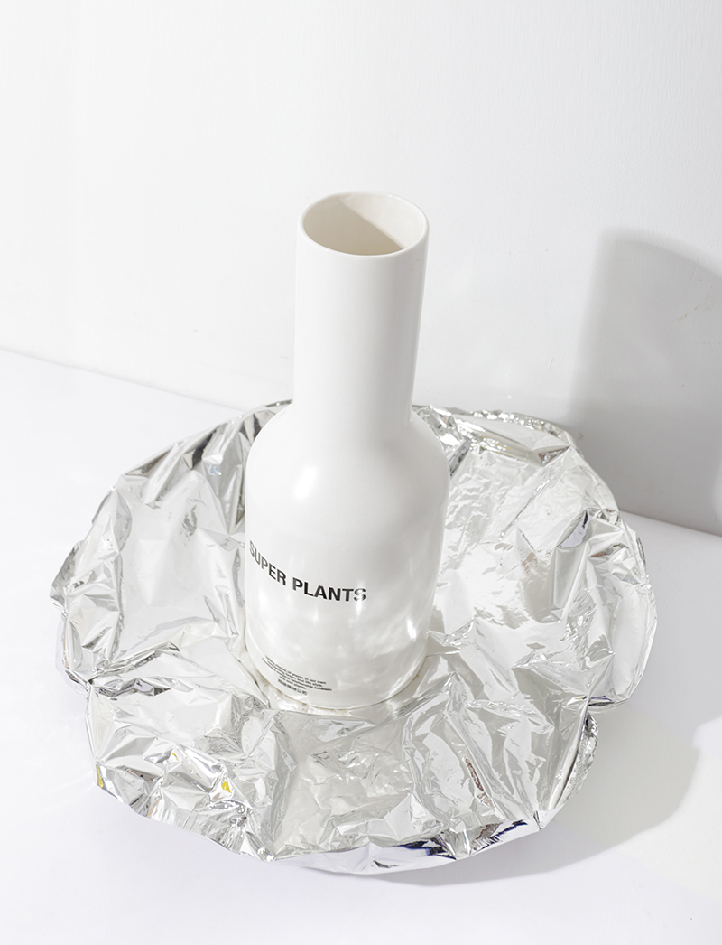 Plant SUPERPLANTS super white ceramic contracted Nordic table vase jinsong pieris dedicated