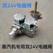 Dual 24V solenoid valve assembly Dayi energy-saving steam engine steam generator special accessories original switch