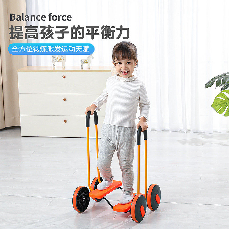 Sliding Balance Car Boy No Pedalling Child Girl 3 One 6 Year Old Kid Four Wheels Skating Early Childhood Parallel Car