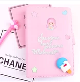 Познакомьтесь с красивой маленькой красной книгой Рекомендация из изысканной сумки Стрипкие наклейки, вышитые вышитые рельеф