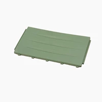 Зеленая боковая тарелка