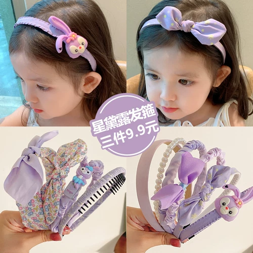 Ободок, детский милый аксессуар для волос, детские шпильки для волос, кролик, 2024 года