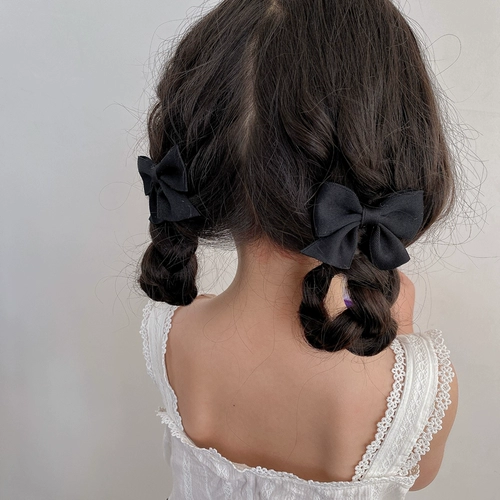 Детская заколка для волос, шпильки для волос с бантиком, аксессуар для волос для принцессы, популярно в интернете