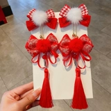 Аксессуар для волос с бантиком, детская заколка для волос, ханьфу, детские шпильки для волос, китайский стиль