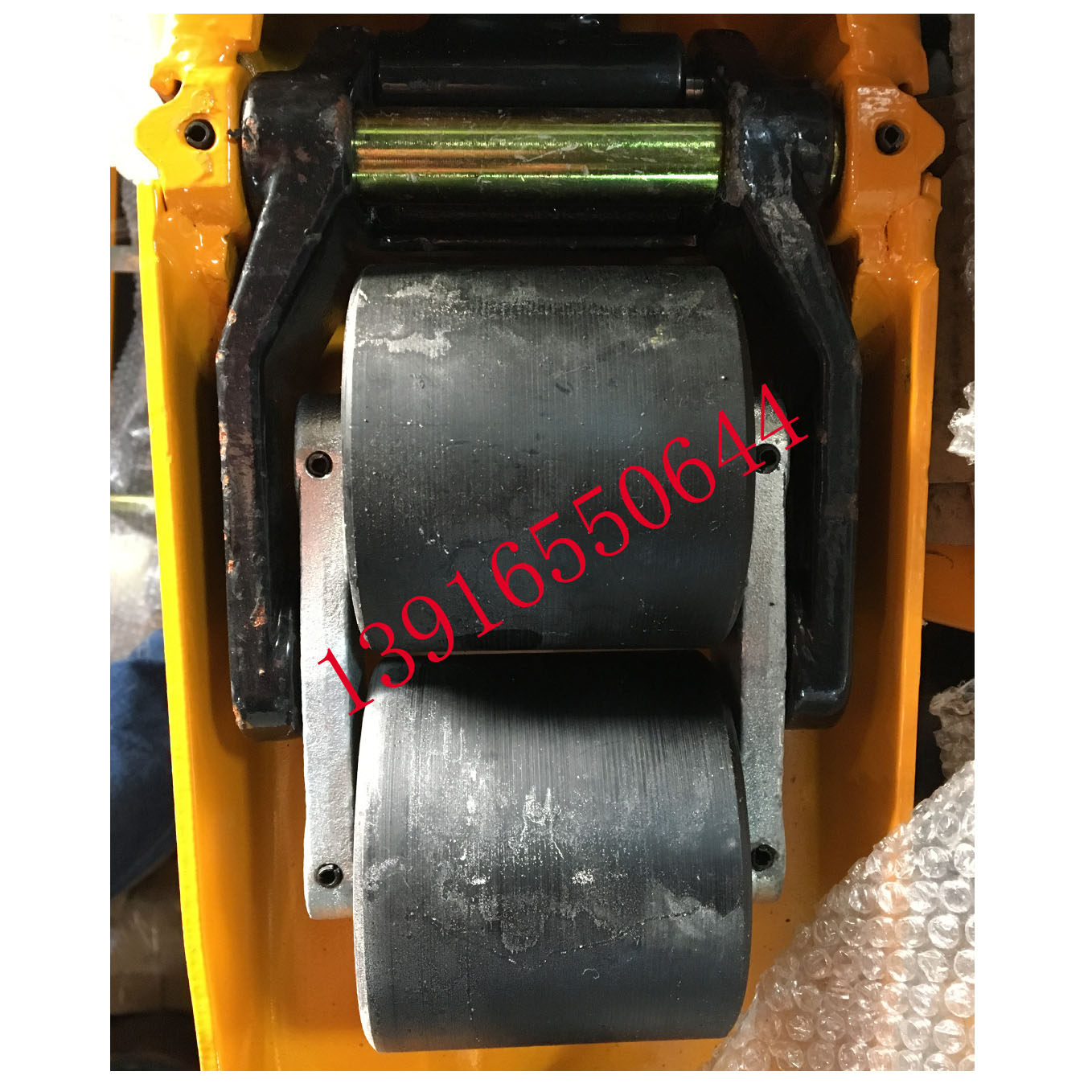 Fork wheel Xilin 5 tons small wheel iron core nylon wheel 85x80-47 Ruyi 5T truck front wheel assembly
