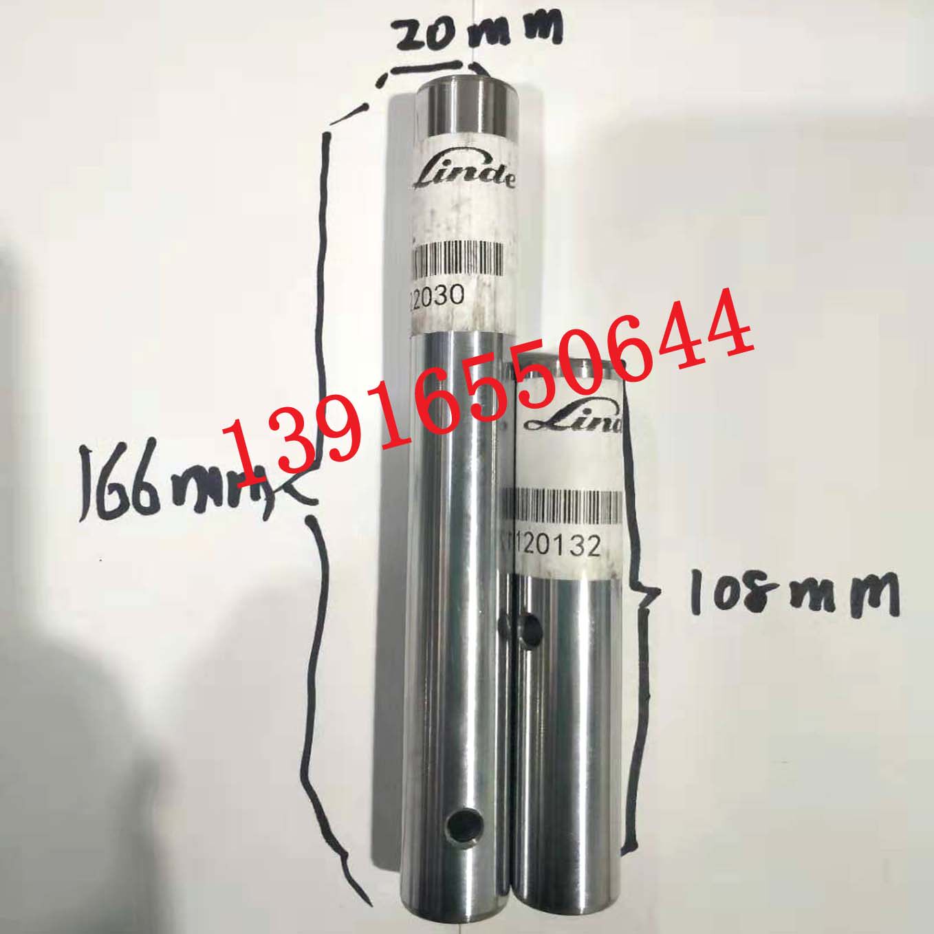 STILL LINDE T16T20 Front Wheel Skraft Long Pin Front Rocket and Fork Arm Connection axis