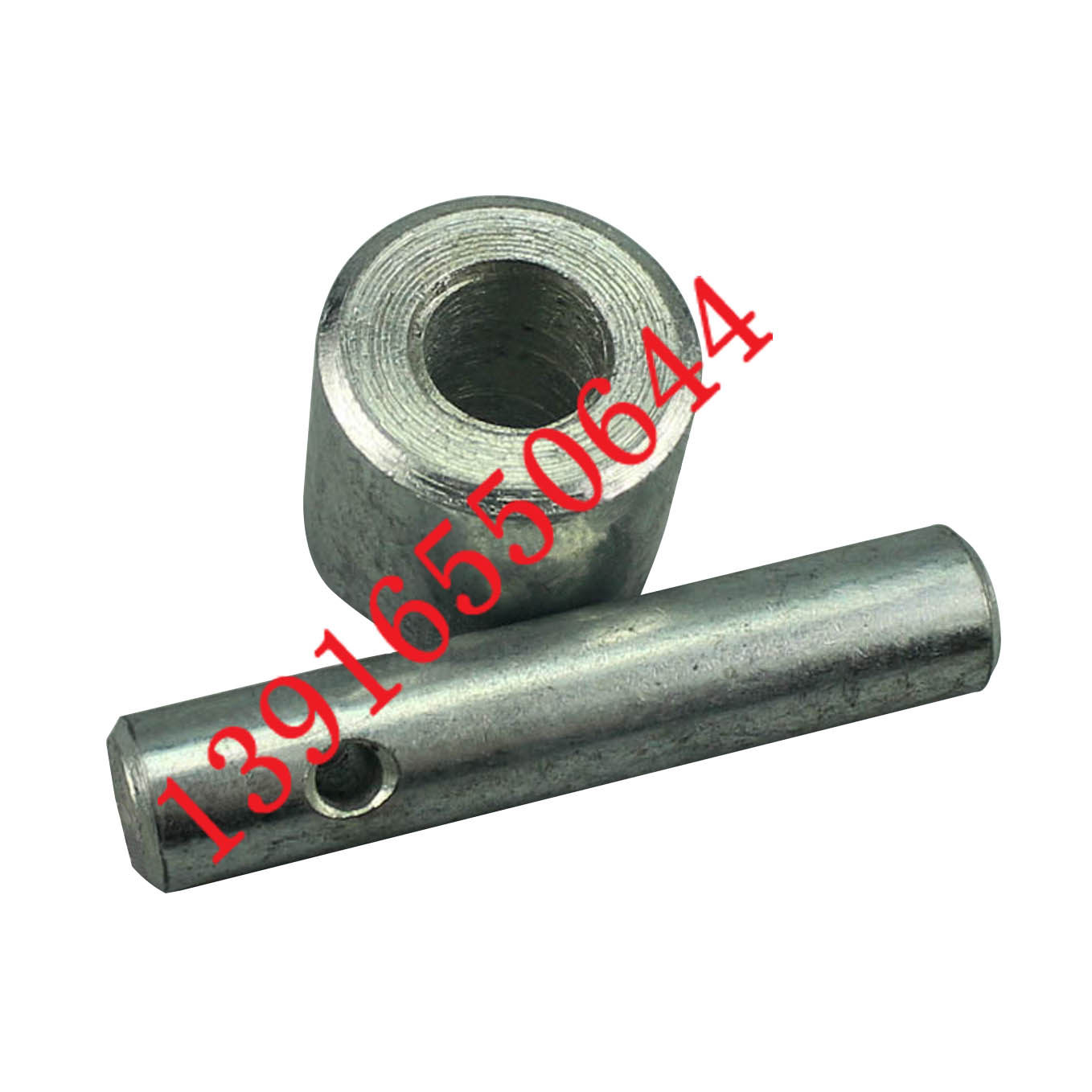 Forklift accessories Noli DF manual hydraulic truck ground cow small piston rod pressure wheel trolley pressure wheel shaft