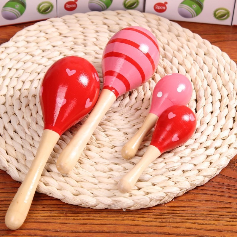 Sand hammer baby training small hand chase early education Children's toys Sand hammer grip kindergarten teaching aids three