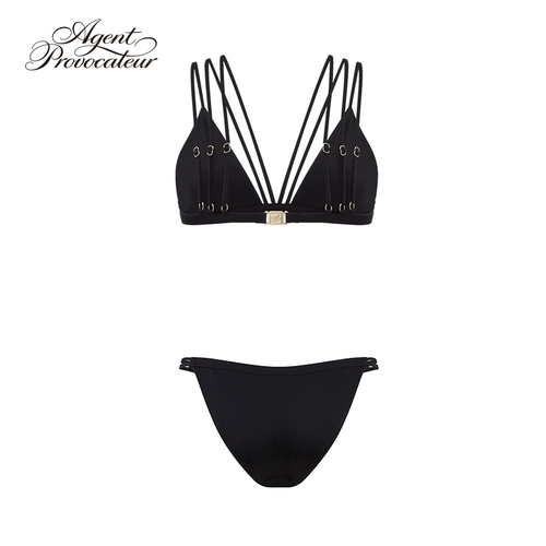 Великий внутренний тайный секретный Марина Холлоу Красавица Бэк -Бикини Агент -Провокат Сексуальные Каникул AP Swimsuit