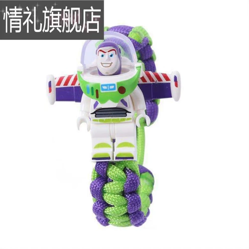 Ткань для влюбленных, плетеный аксессуар, мультяшный браслет, простой и элегантный дизайн