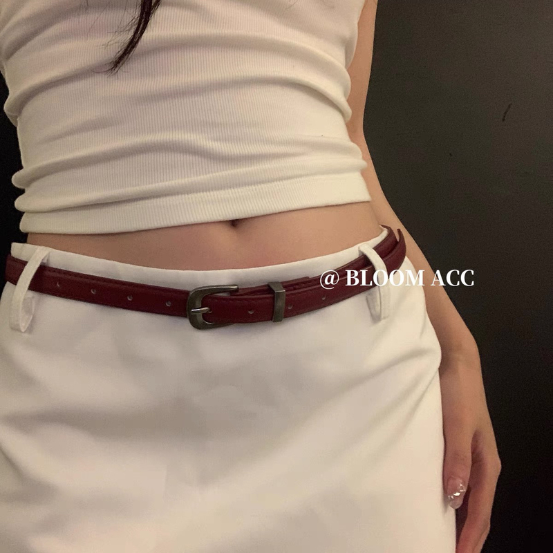 New Simple and Elegant Brown Leopard Print Slim Belt Waist Cincher Versatile Casual Leather Belt Accessory Decorative Belt New Simple and Elegant Brown Leopard Print Slim Belt Waist Cincher Versatile Casual Leather Belt Accessory Decorative Belt
