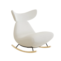 Jundexi rocking chair recliner adult Internet celebrity Nordic balcony home lazy leisure sofa single light luxury rocking chair