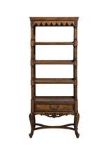 (Cixi Sanbei Shopping Mall) Online City Station Saintisburg European and American Solid Wood Furniture High Decoration Rack 23A