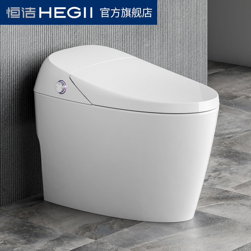 Серия интеллектуальных универсальных машин для сантехники Hengjie water swirl energy с насадкой для сушки теплым воздухом самоочищающийся умный туалет Q6