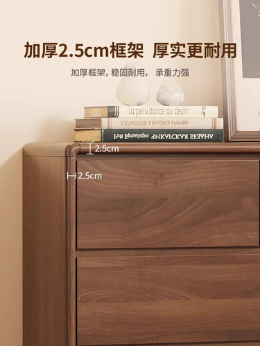 Комод для спальни Esmei, шкаф для хранения в гостиной, шкаф для хранения у стены, прикроватная тумбочка для главной спальни, шкаф с девятью ящиками, комод с каркасом из цельного дерева