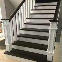 Household solid wood art staircase beech wood step board household environmental protection health modern simple style high quality