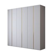 Haishe Yunzaos new ENF grade solid wood 60cm deep wardrobe cabinet 2024 home bedroom modern one door to the top
