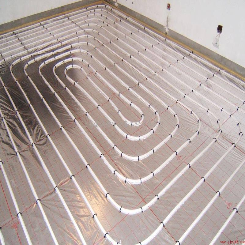 German Bach Georges warm-up PERT floor heating tube blue thermal insulation mirror reflecting film homemade ten thousand poplar water segregator-Taobao