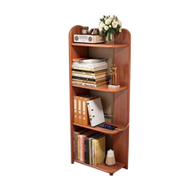 Mrs. Anke solid wood bookshelf floor-standing storage rack home student small bookcase living room storage rack bedroom storage cabinet