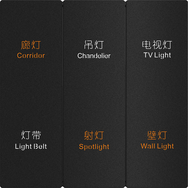 IF HOME three-way smart switch panel control switch module smart home system home hotel