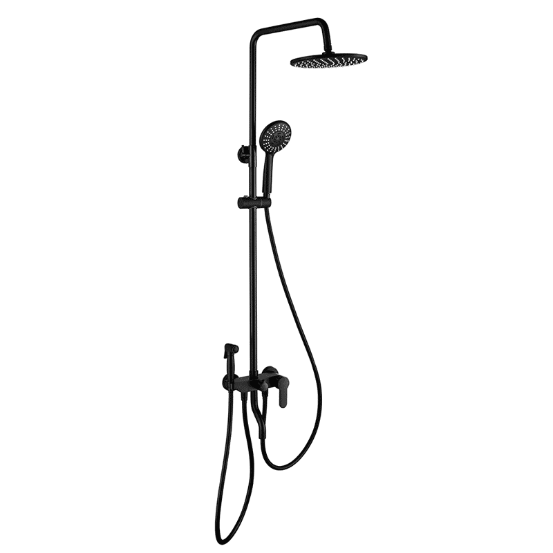 Kunming Hengjie Shower Head HMF139-333BC Black Cool Modern Brief Multifunction Green Environmental Protection Health