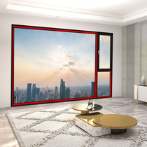 Yiqun 113 broken bridge window screen integrated opening window window bottom hanging window inward opening inverted window broken bridge window system window