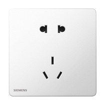 Siemens switch socket Ruichen ivory white one-open five-hole USB home panel package