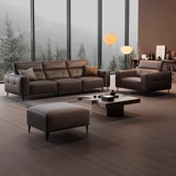 Электрический кожаный космический универсальный диван, воловья кожа