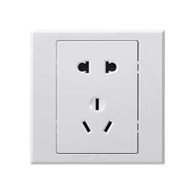E3 series white five-hole socket Simon Simon red star Micheilong Nangping mall store