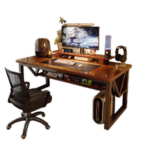 Haosha e-sports tables and chairs home table workbench computer table rectangular double desk bedroom simple desk