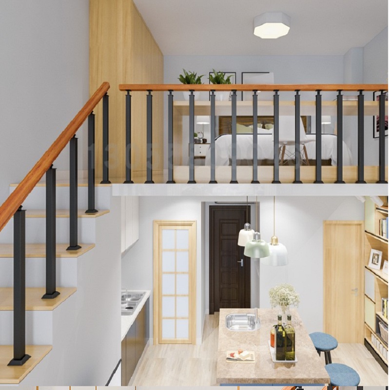 Okanol pillar OKN-222 high-end spiral staircase quality staircase villa supplier staircase