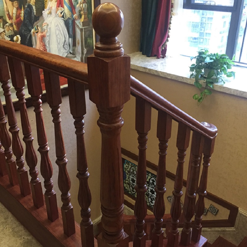 Okanol Handrail OKN-82 High End Spiral Staircase Quality Staircase Villa Supplier Staircase