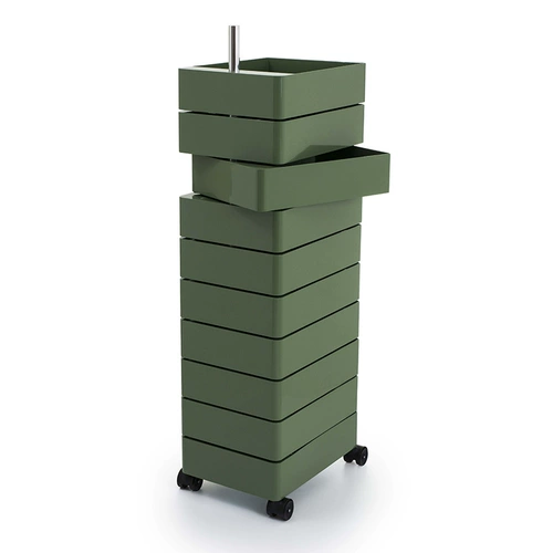 Итальянский вращающийся шкаф Magis 360 для хранения картотеки, шкаф для офисной мебели, шкив, тележка, обеденная тележка