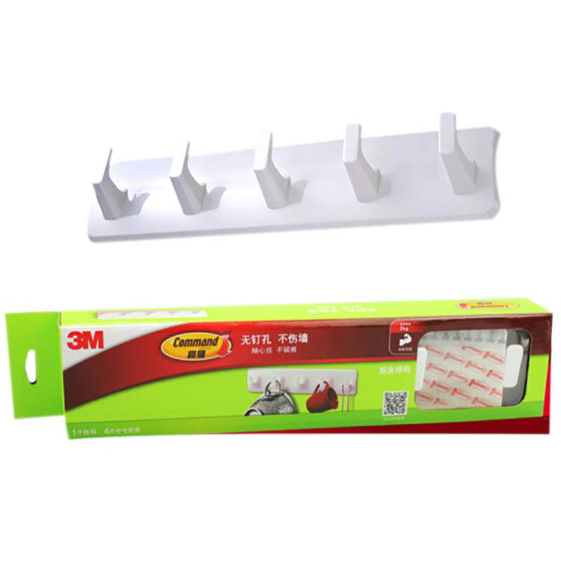 Goldman Traceless Kitchen Row Hook*2 Box Goldman Traceless Kitchen Row Hook*2 Box for Household Kitchen