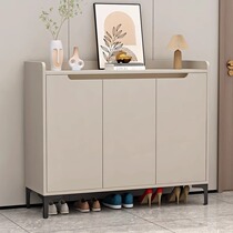 Absen solid wood shoe cabinet home door integrated wall entry new 2024 hot style indoor entry locker